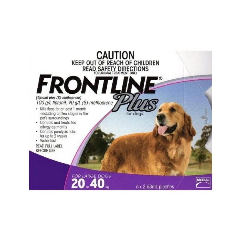 Frontline top spot vs plus sale